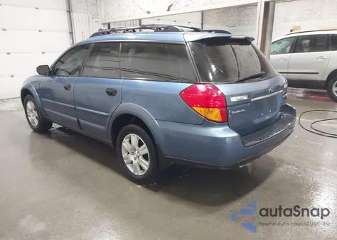 2007 Subaru Outback 2.5I from USA, damaged, VIN 4S4BP61C776325375